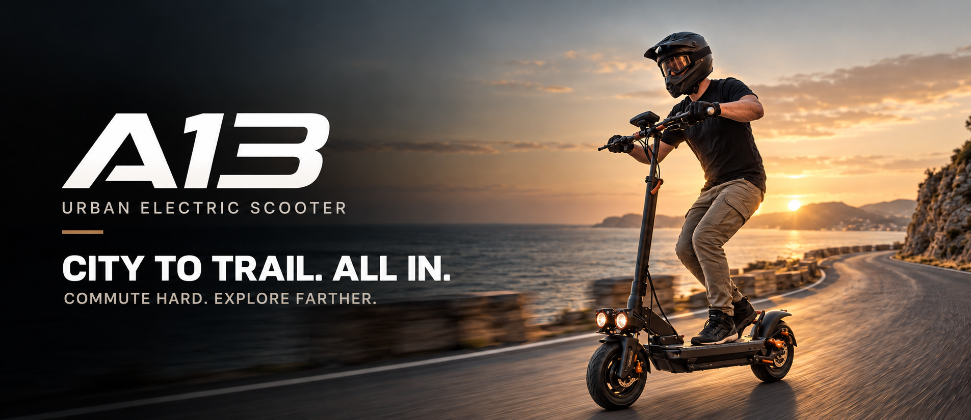 OLIZBFOE A13 electric scooter campaign